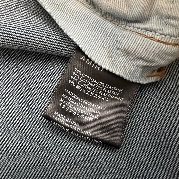 Amiri Mx1 Ultra Suede Repair Jeans - Picture 8 of 8